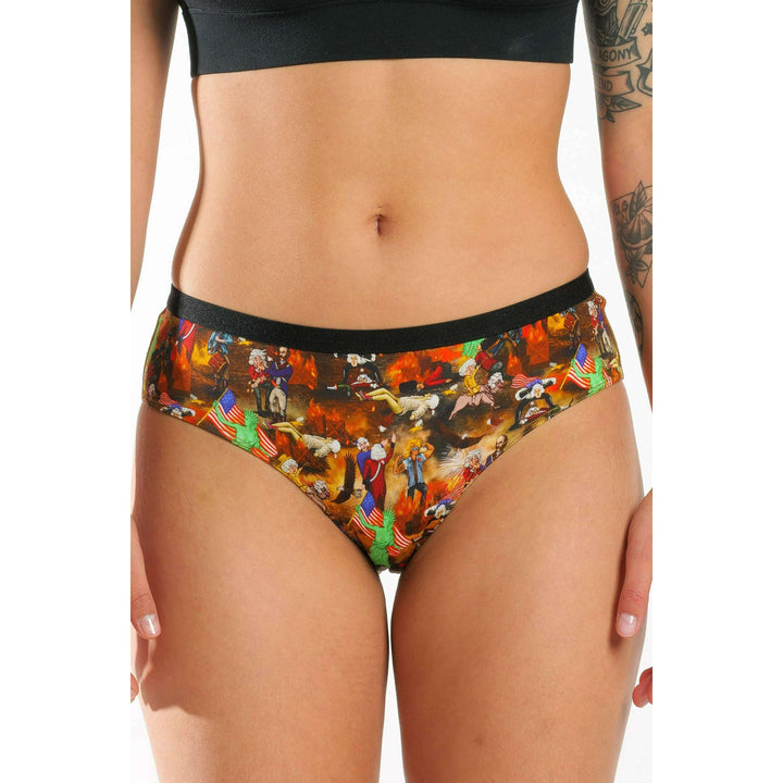 The Boston Tea Bag Party | Patriotic Modal Cheeky Underwear