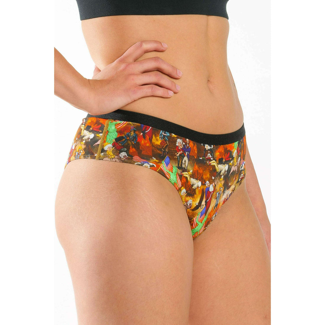 The Boston Tea Bag Party | Patriotic Modal Cheeky Underwear