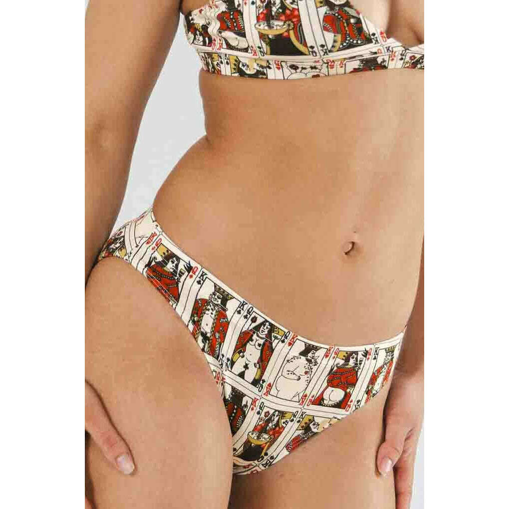 The Bottomless Blackjack | Vintage Playing Cards Modal Bikini Underwear