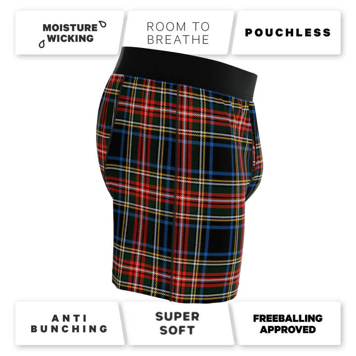 The Cappuccino | Holiday Tartan Plaid Boxers