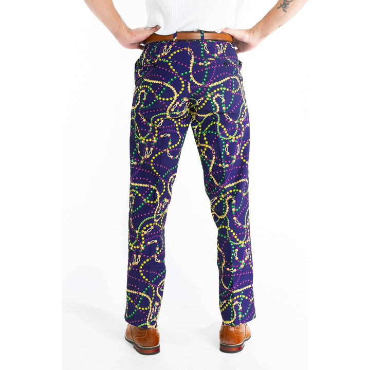 The Carnival Krewe | Mardi Gras Beads Suit Pants