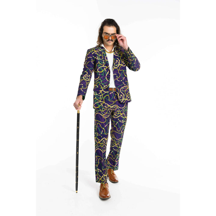 The Carnival Krewe | Mardi Gras Beads Suit