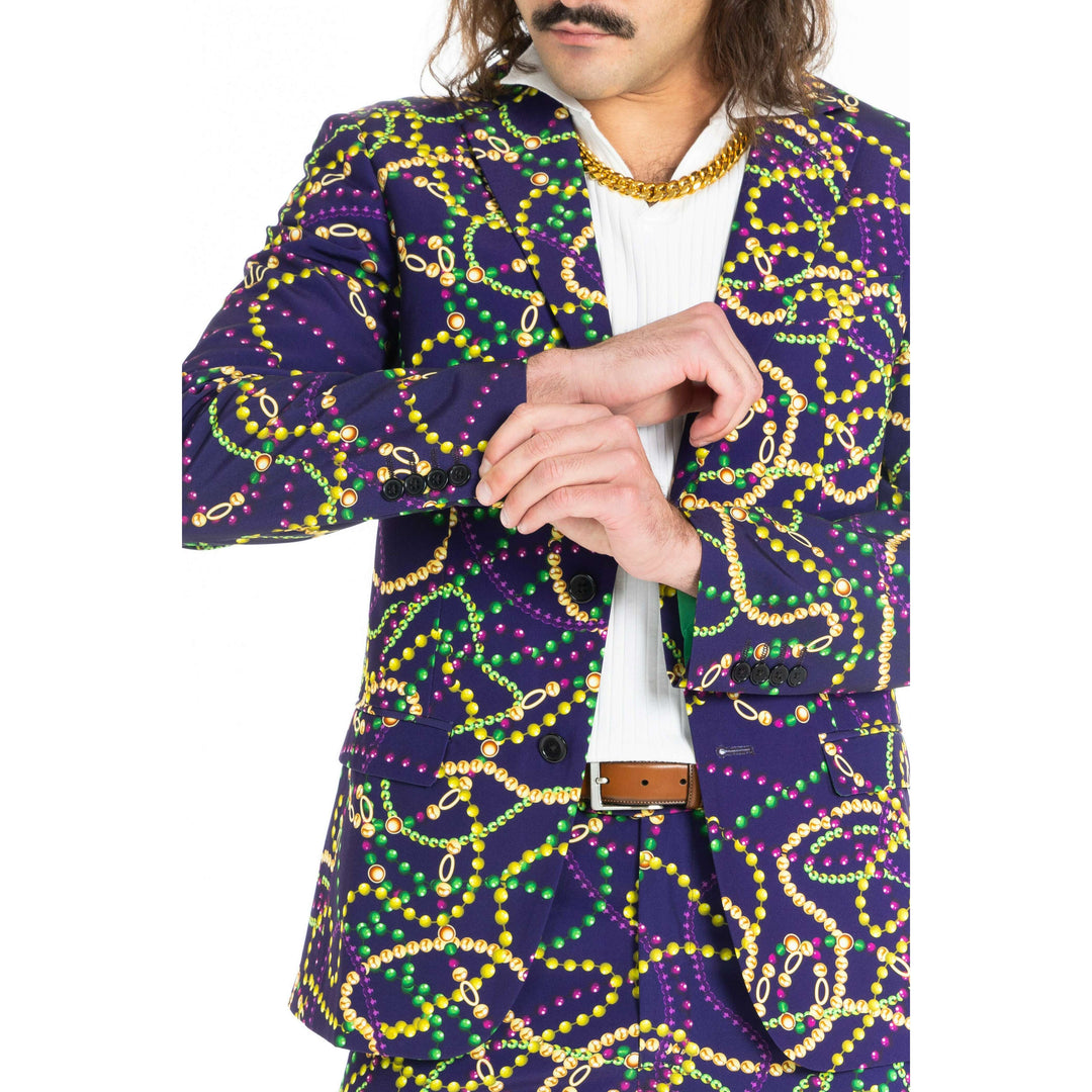 The Carnival Krewe | Mardi Gras Beads Suit