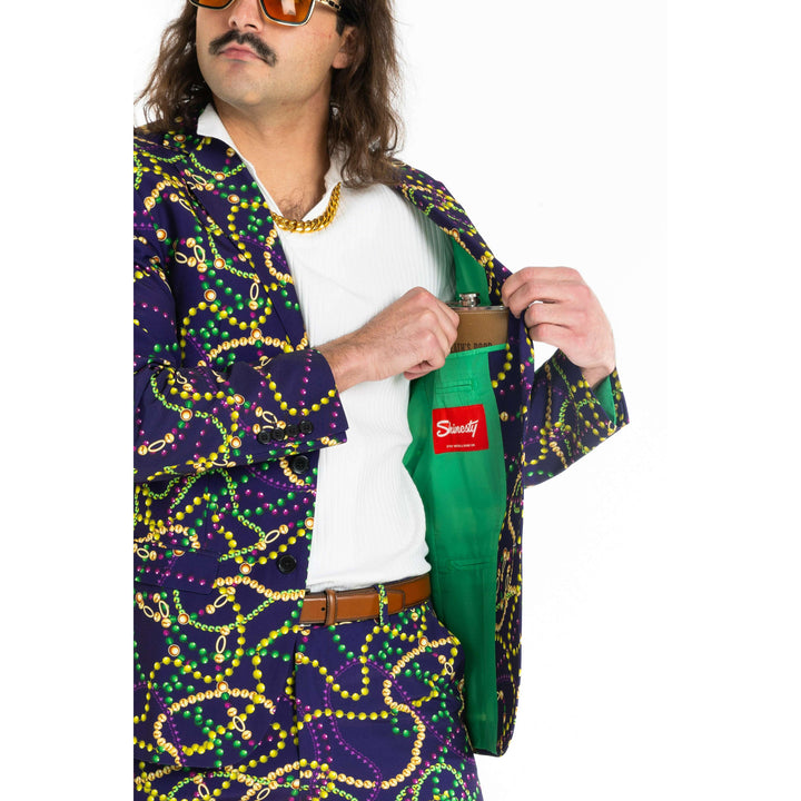 The Carnival Krewe | Mardi Gras Beads Suit