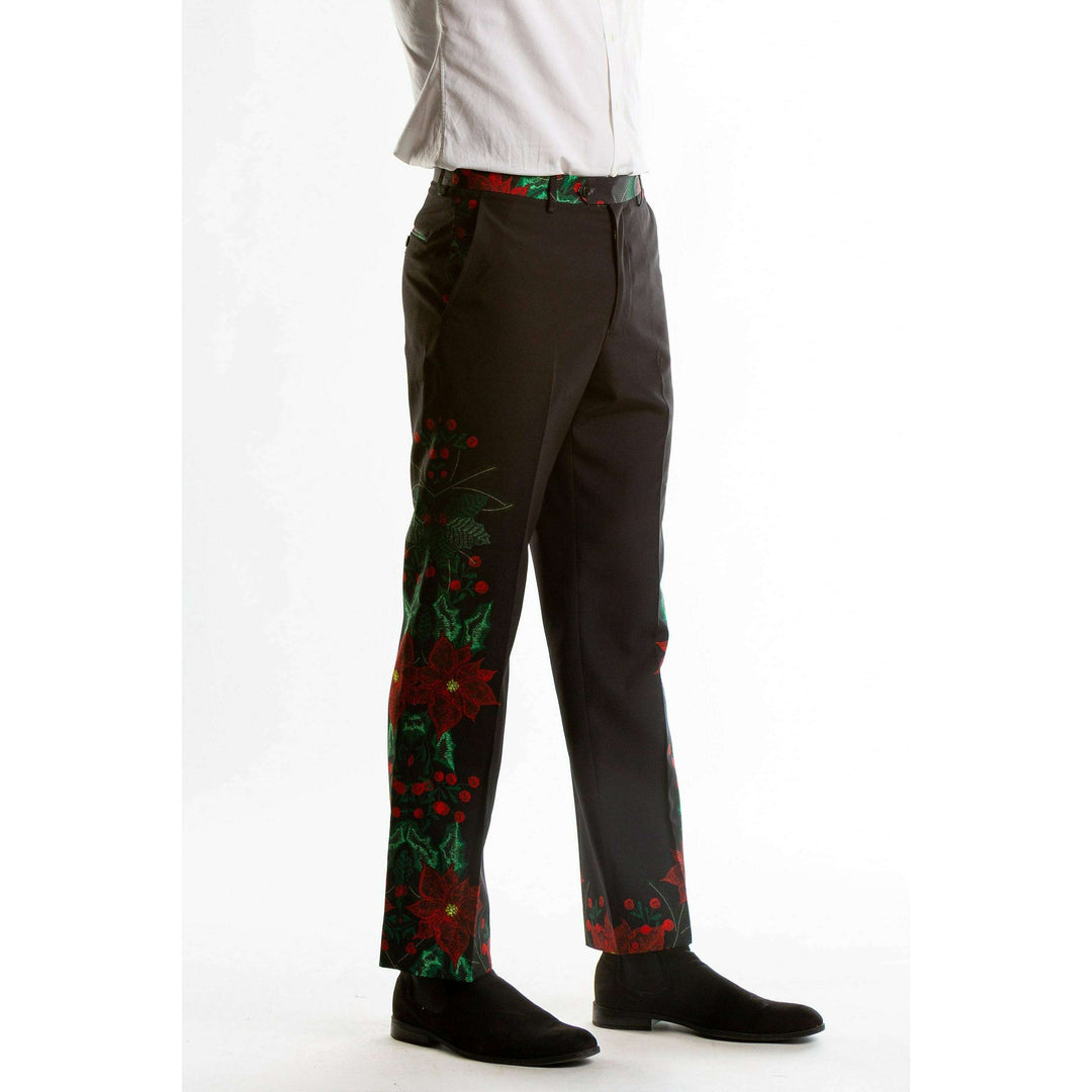 The Centerpiece | Poinsettia Ugly Christmas Suit