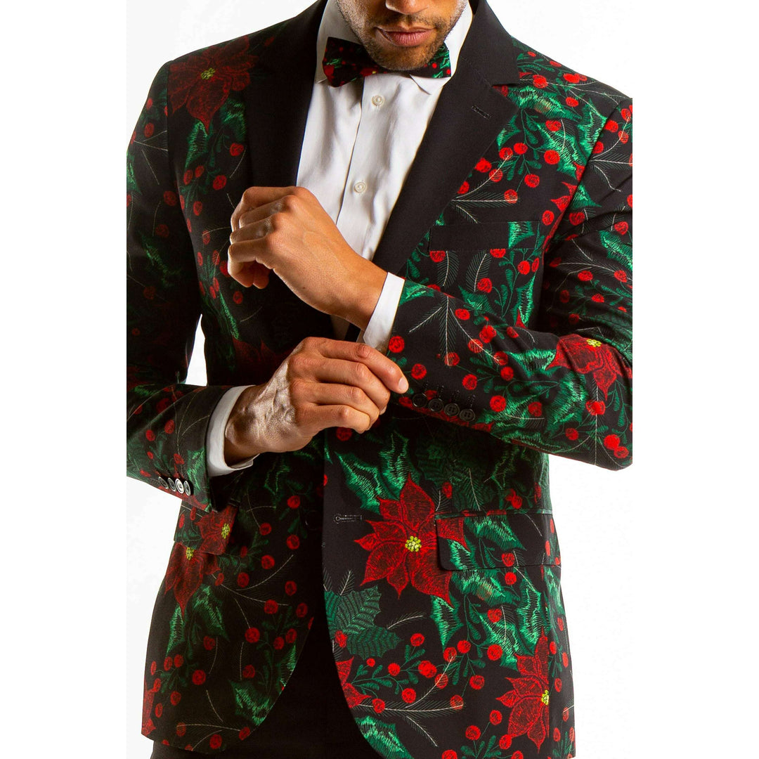 The Centerpiece | Poinsettia Ugly Christmas Suit