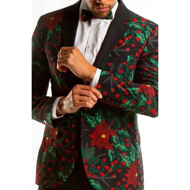 The Centerpiece | Poinsettia Ugly Christmas Suit