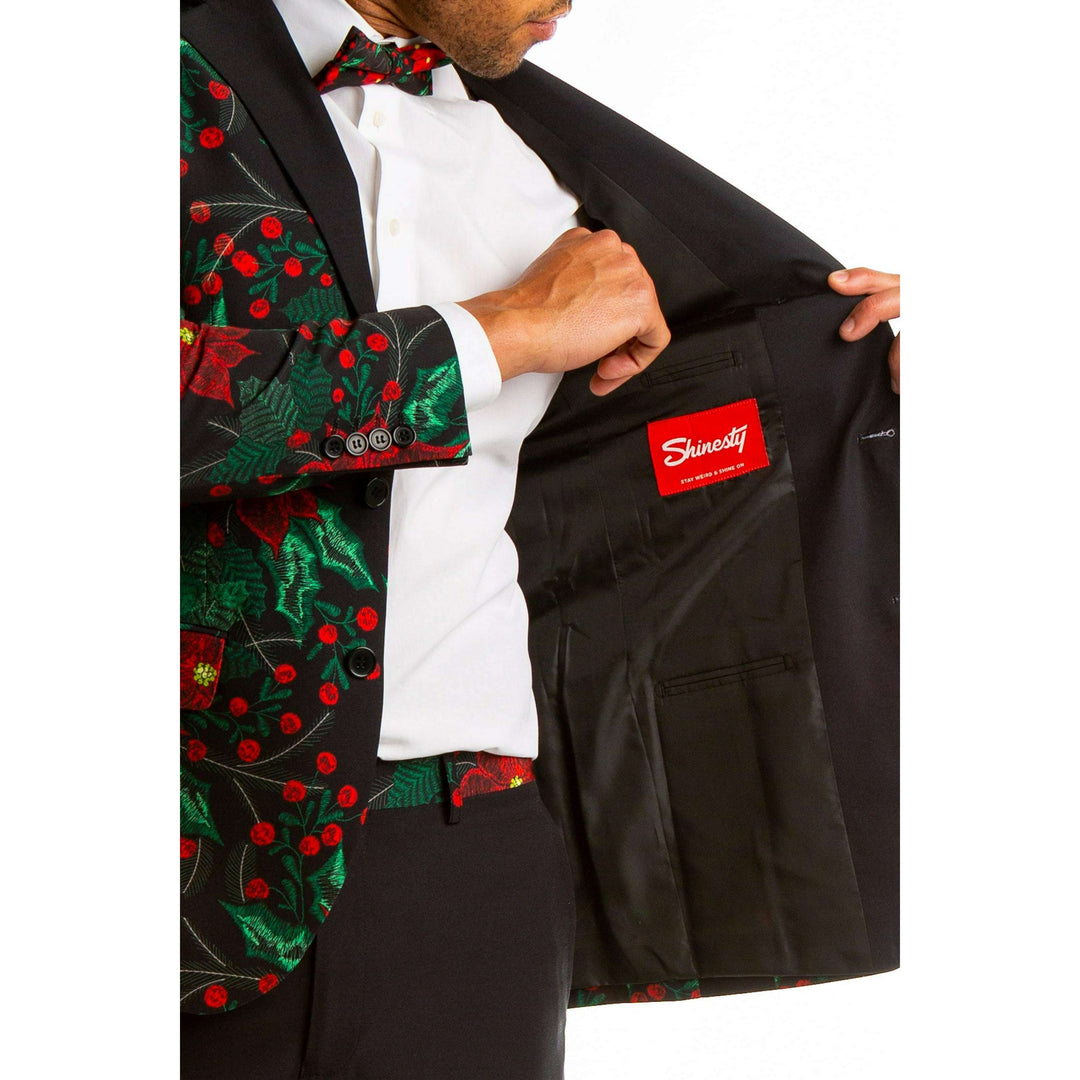 The Centerpiece | Poinsettia Ugly Christmas Suit