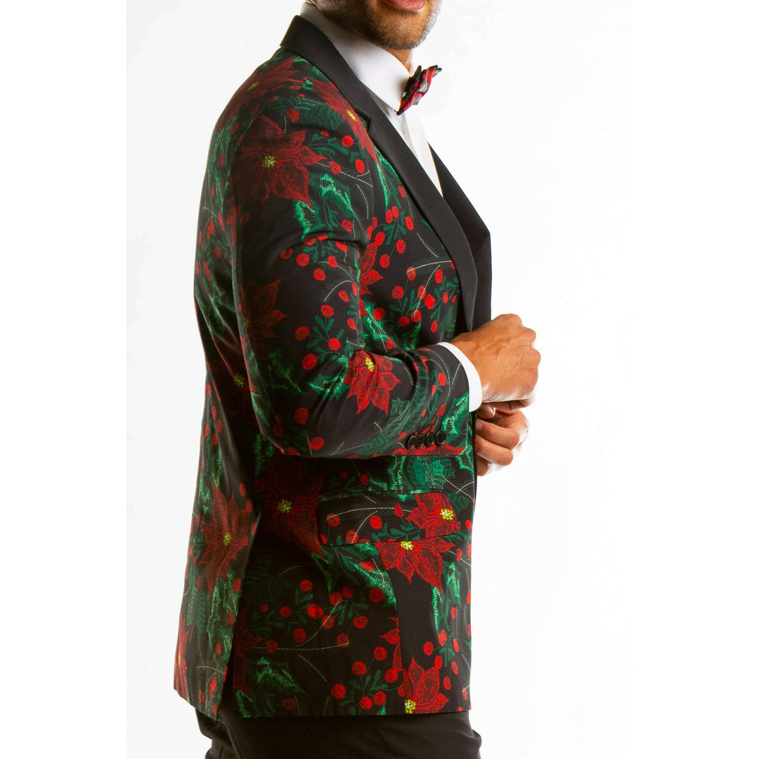 The Centerpiece | Poinsettia Ugly Christmas Suit
