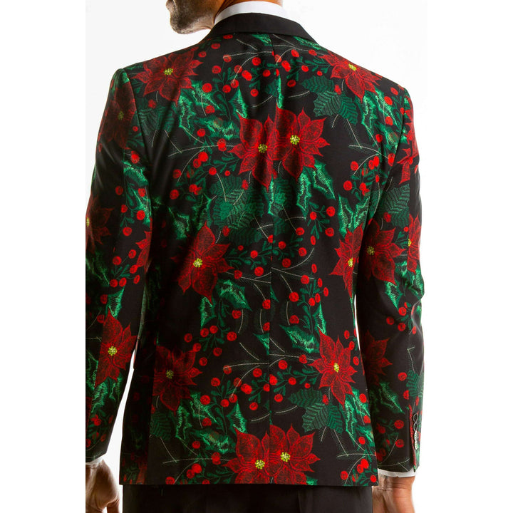 The Centerpiece | Poinsettia Ugly Christmas Suit