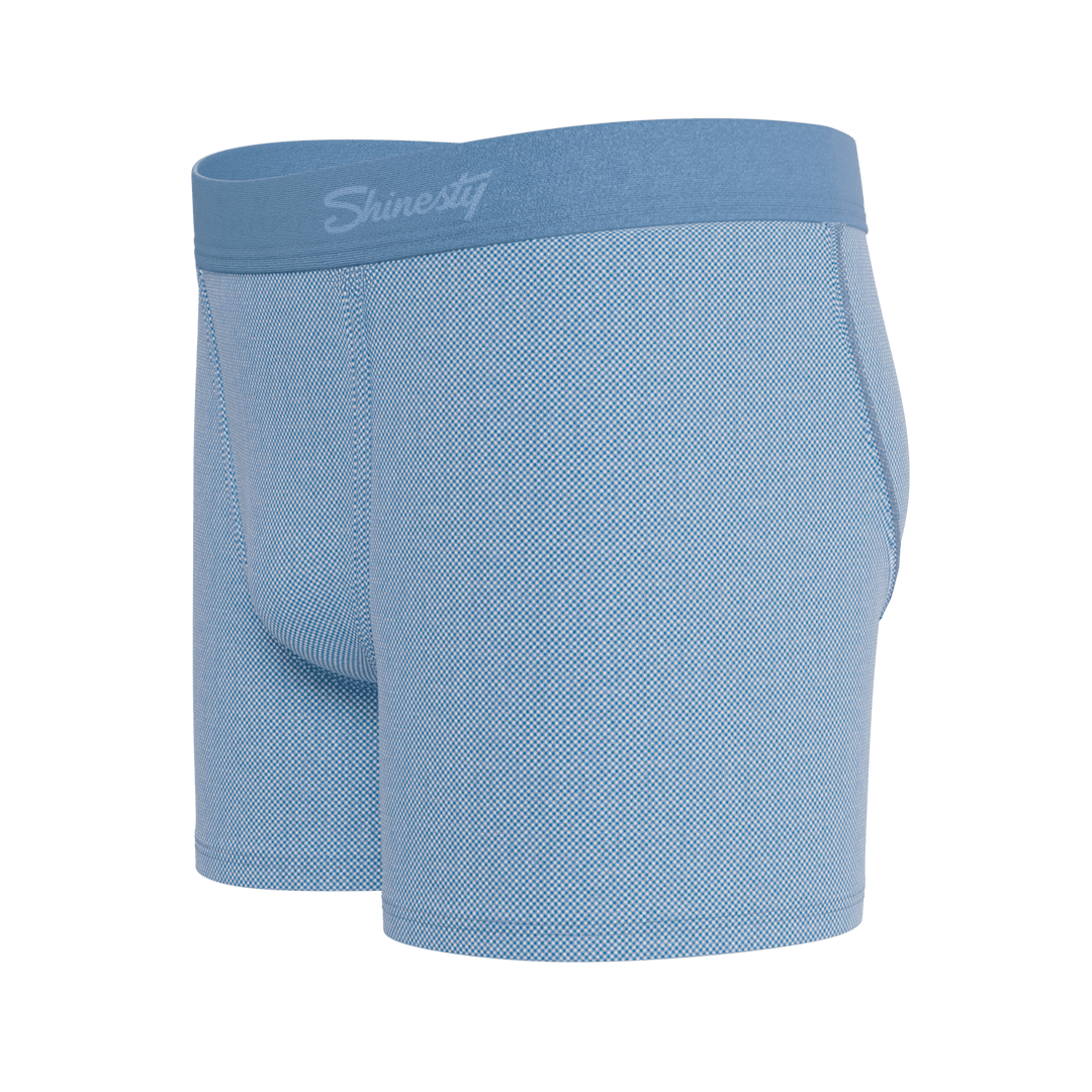 The Chambray All Day | Blue Chambray Boy's Boxer Briefs