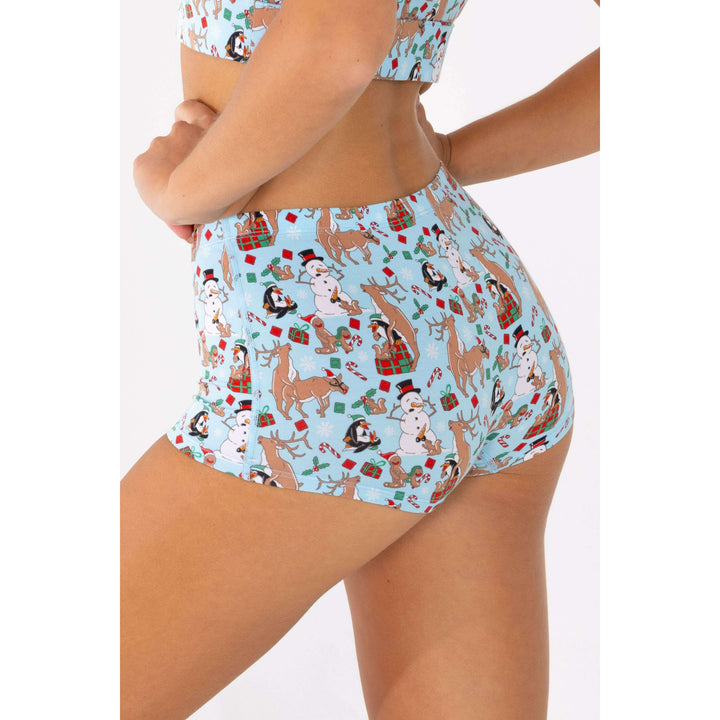 The Christmas Key Party | Christmas Characters Modal Boyshort Underwear