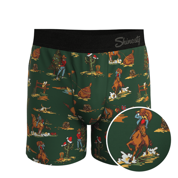 The Cowboy Christmas | Holiday Western Boxers