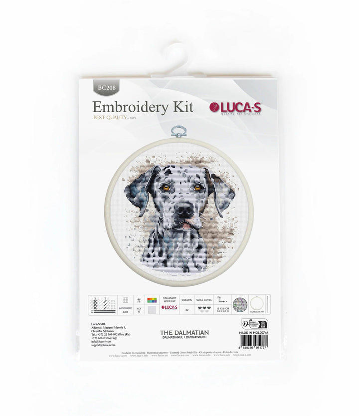 The Dalmatian BC208l Counted Cross-Stitch Kit