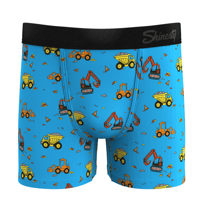 The Dig and Dump | Construction Boy's Boxer Briefs