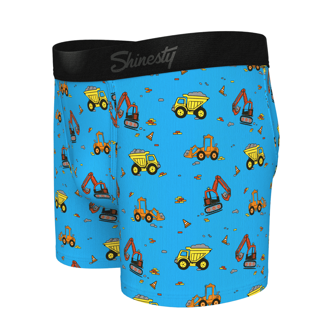 The Dig and Dump | Construction Boy's Boxer Briefs
