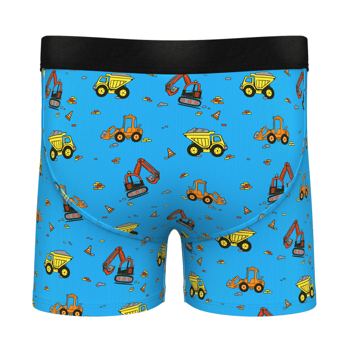 The Dig and Dump | Construction Boy's Boxer Briefs