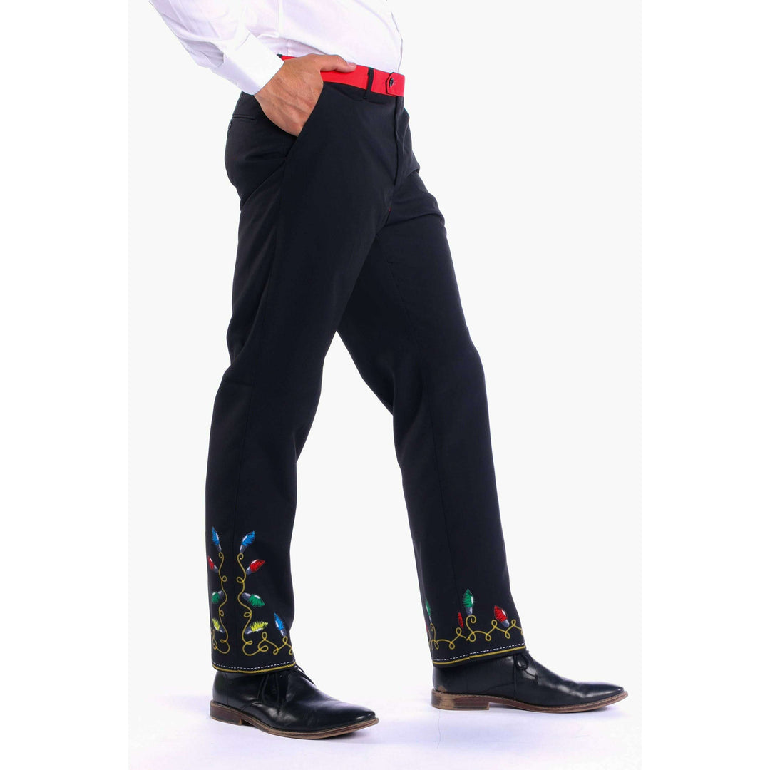 The Duke of December | Christmas Lights Ugly Christmas Suit Pants