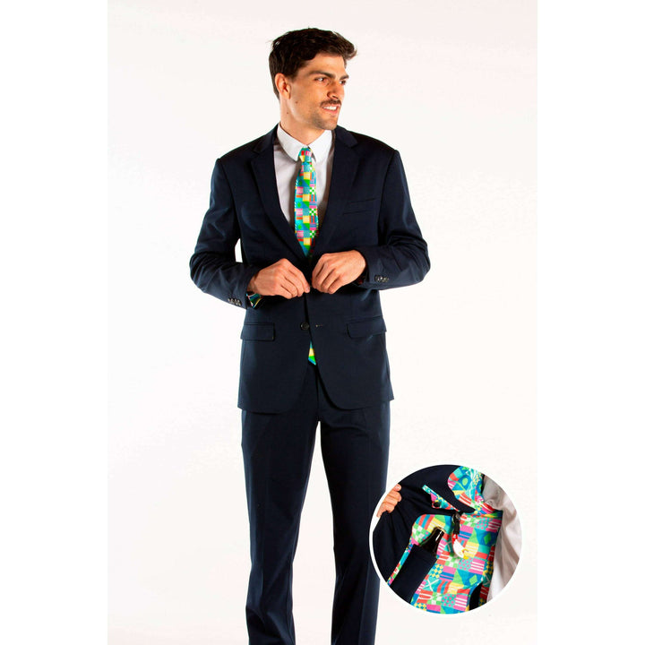 The Executive | Patchwork Flag Ultimate Suit