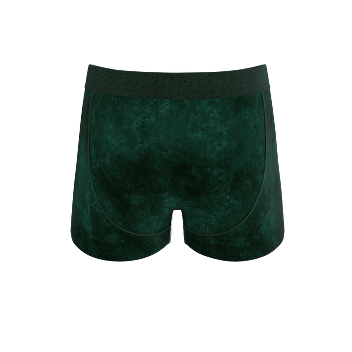 The Extravagance | Dark Green Velvet Trunk Underwear