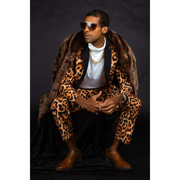 The Fastest Finishers | Leopard Print Suit
