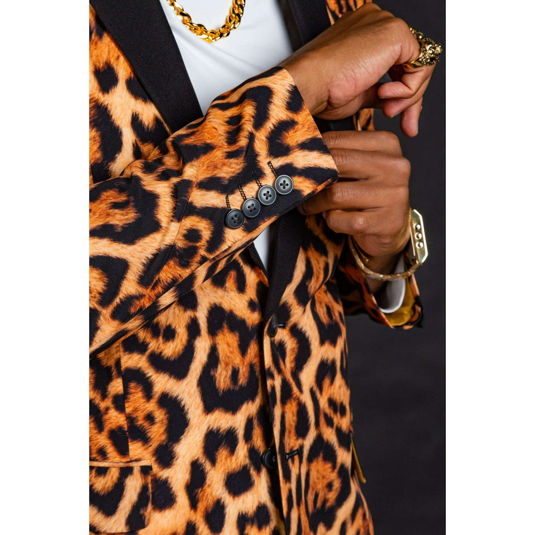 The Fastest Finishers | Leopard Print Suit