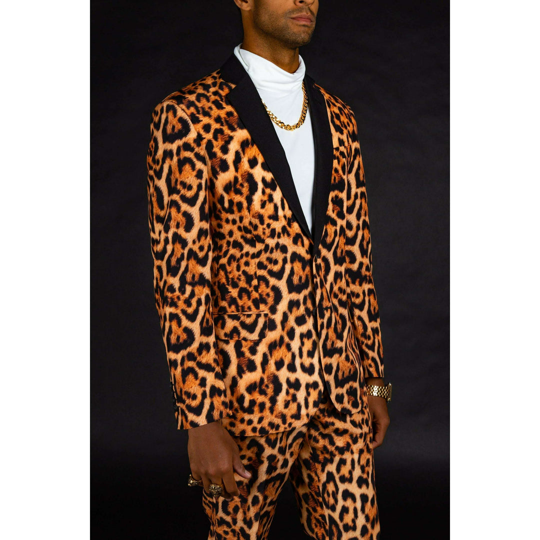 The Fastest Finishers | Leopard Print Suit