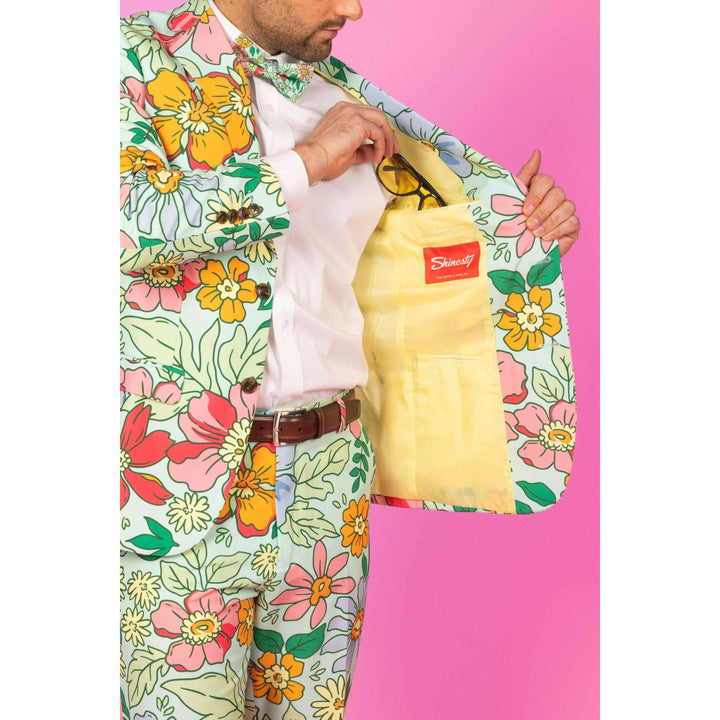The Garden Party | Floral Derby Suit
