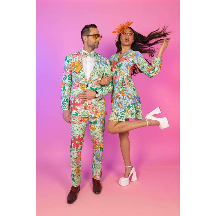 The Garden Party | Floral Derby Suit