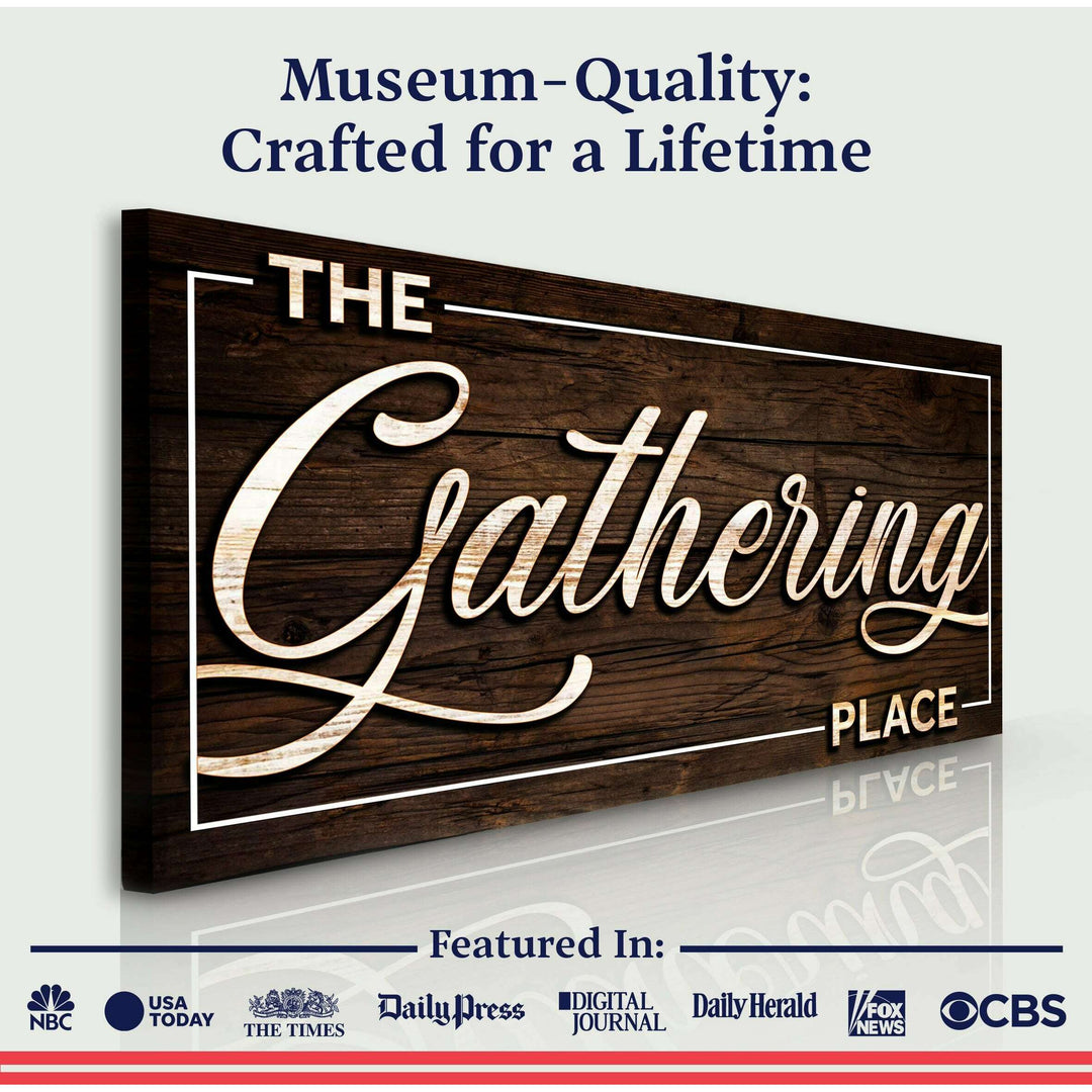 The Gathering Place Sign