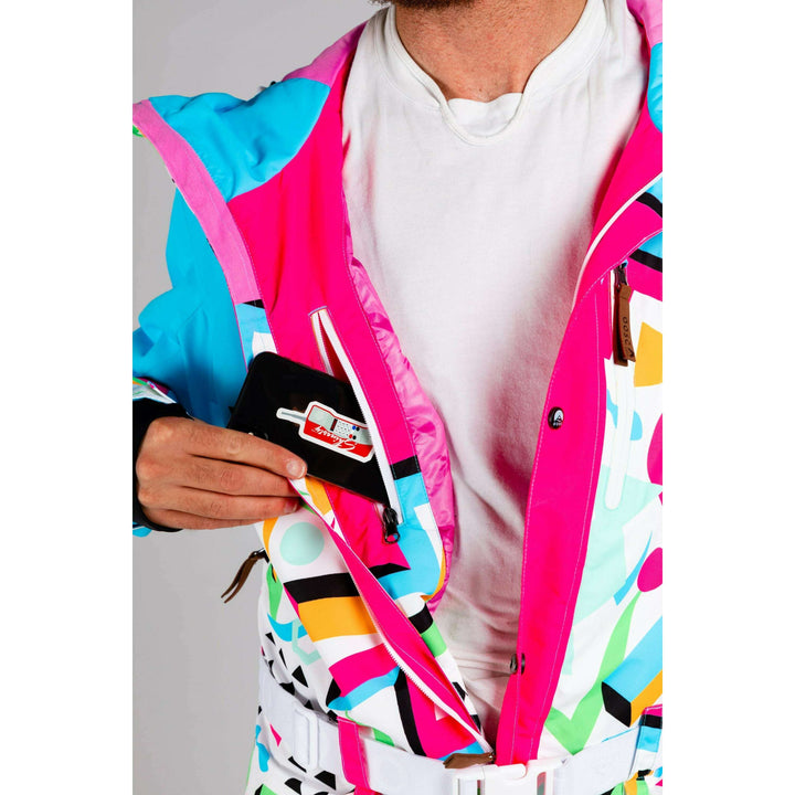 The Geodisiac | Mens Retro Neon Ski Suit