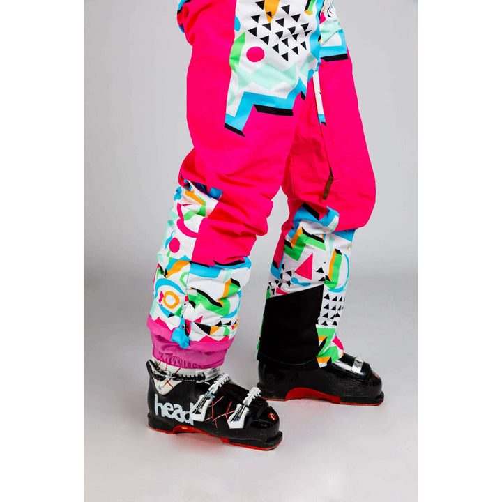 The Geodisiac | Mens Retro Neon Ski Suit