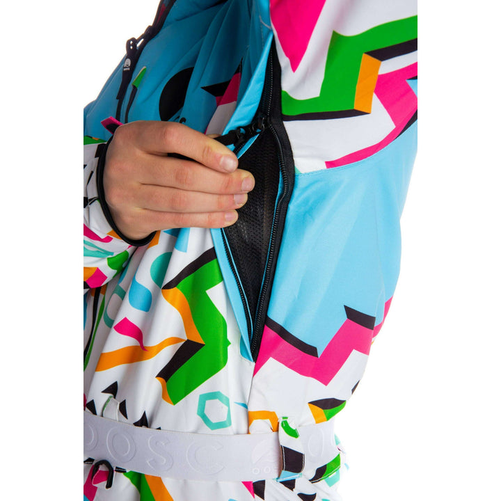 The Geodisiac | Mens Retro Neon Ski Suit
