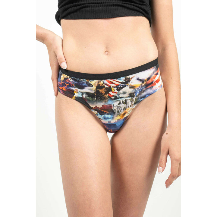 The Home Sweet Home | America Themed  Cheeky Underwear