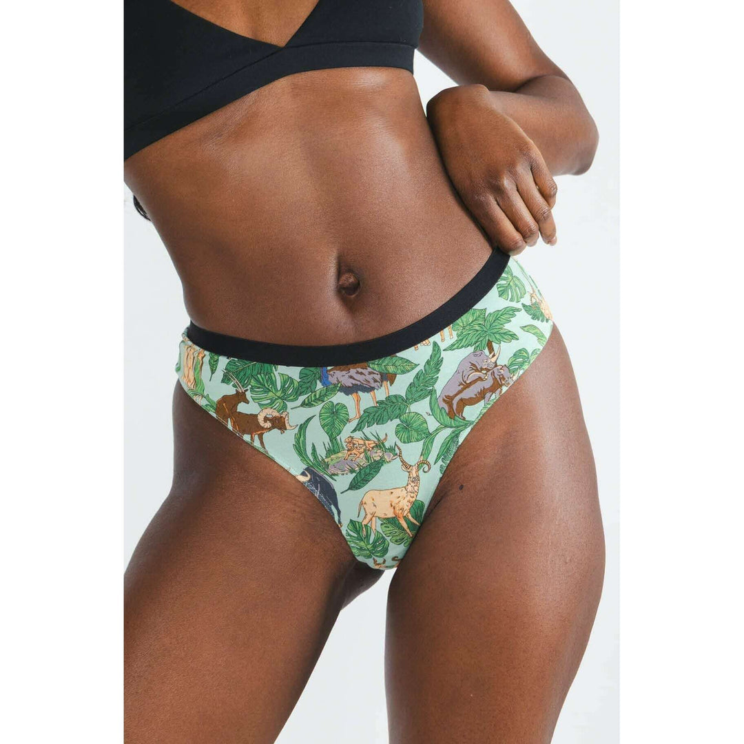 The Hornography | Tropical Animals Cheeky Underwear