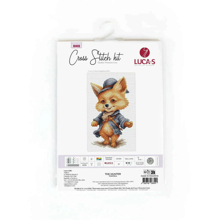 The Hunter B1413L Counted Cross-Stitch Kit