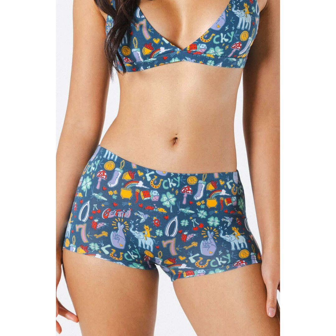 The Lucky Duck | Lucky Symbols Modal Boyshort Underwear
