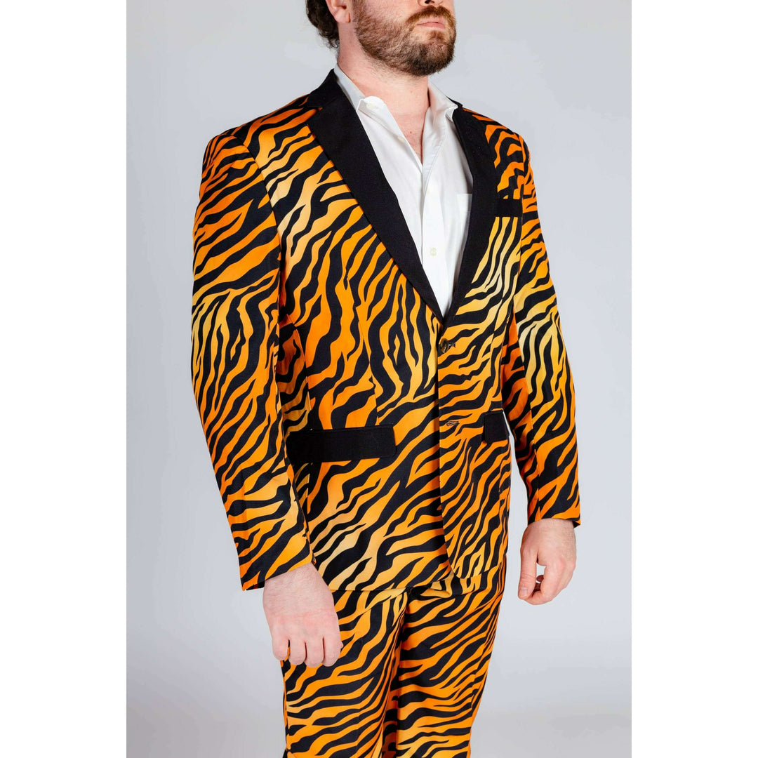 The Make Them Purr | Tiger Print Suit