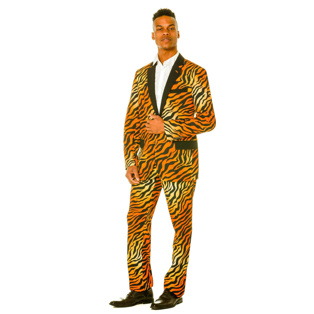 The Make Them Purr | Tiger Print Suit