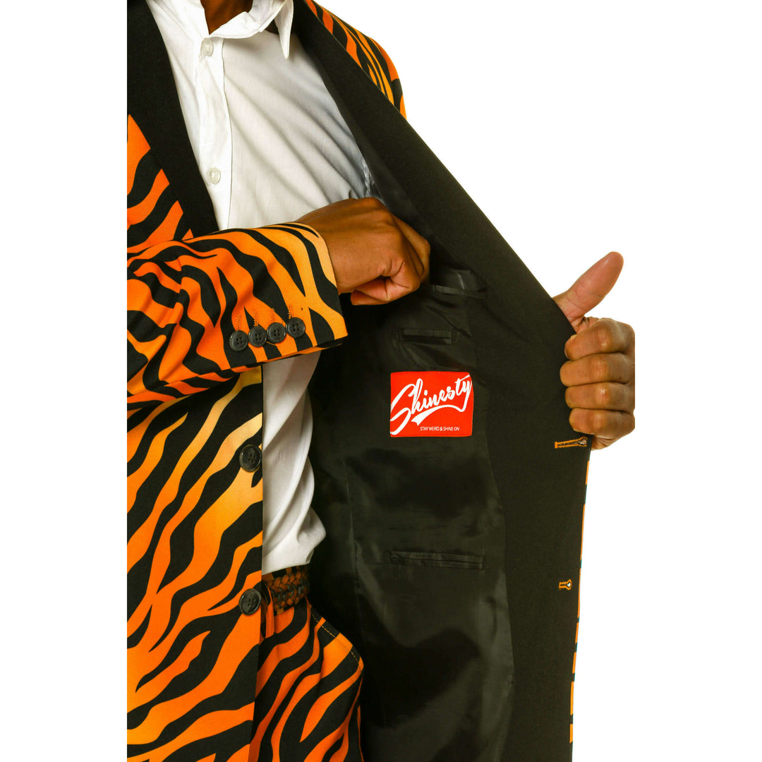 The Make Them Purr | Tiger Print Suit