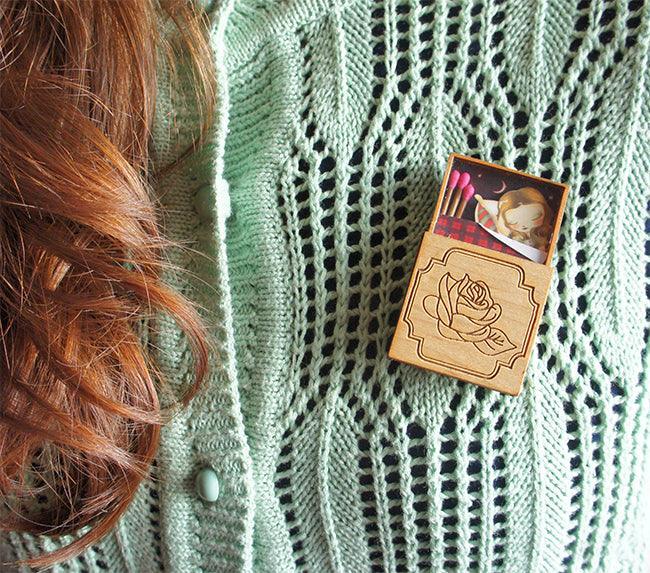 The Matchbox Girl Necklace by Laliblue - Quirks!