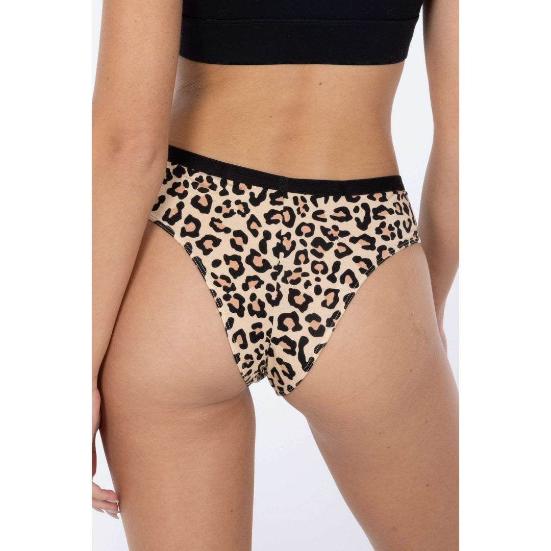 The Most Def | Leopard Print Cheeky Underwear