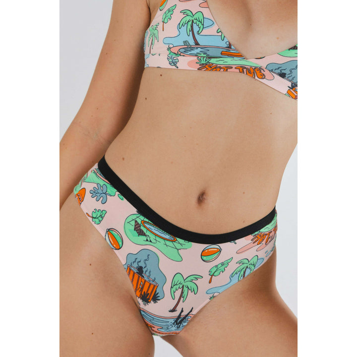 The Motel Hotel | Palm Springs Tropical Cheeky Underwear