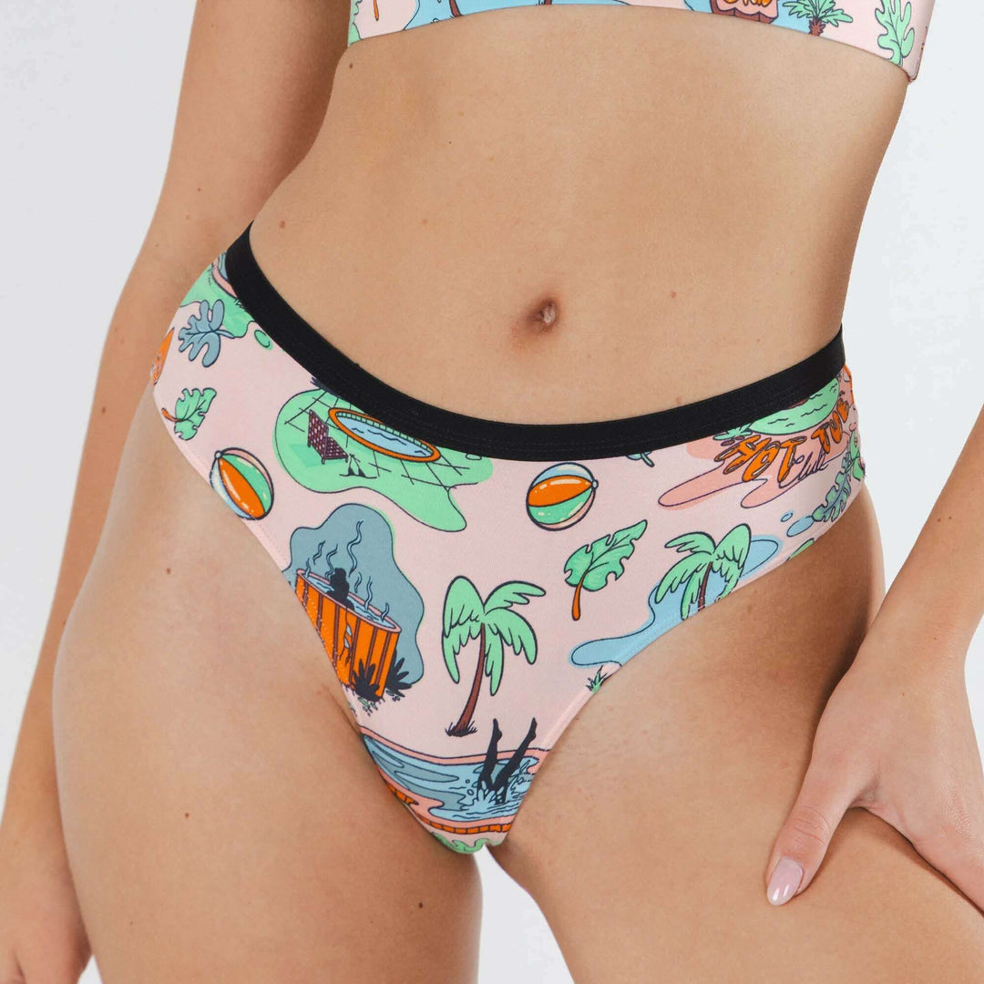 The Motel Hotel | Palm Springs Tropical Cheeky Underwear
