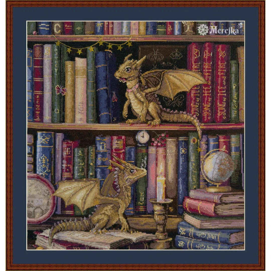 The Moth Hunters K-266 Counted Cross-Stitch Kit