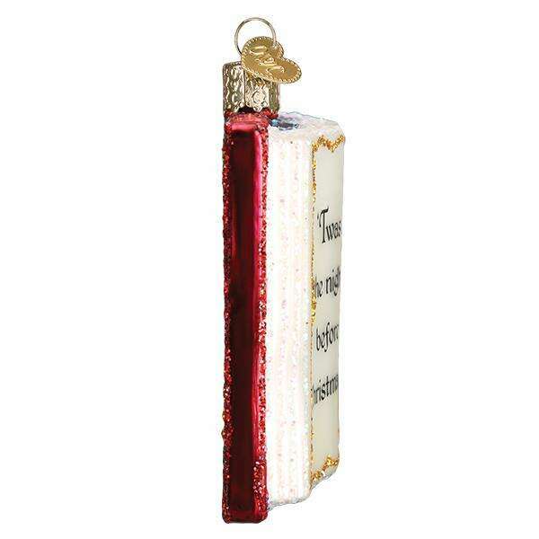 Old World Christmas The Night Before Christmas Blown Glass Ornament