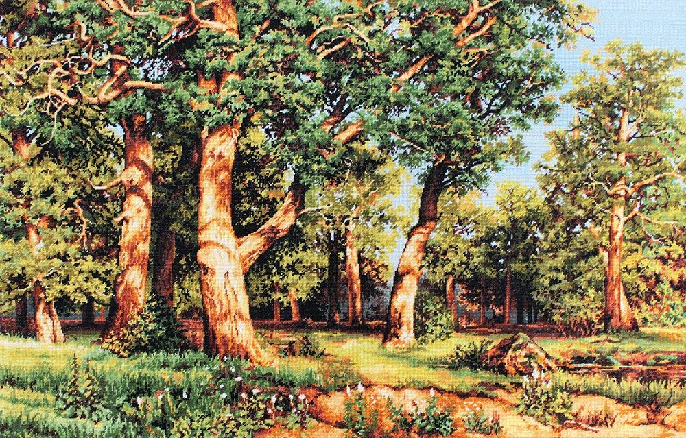 The Oak Grove B476L Counted Cross-Stitch Kit