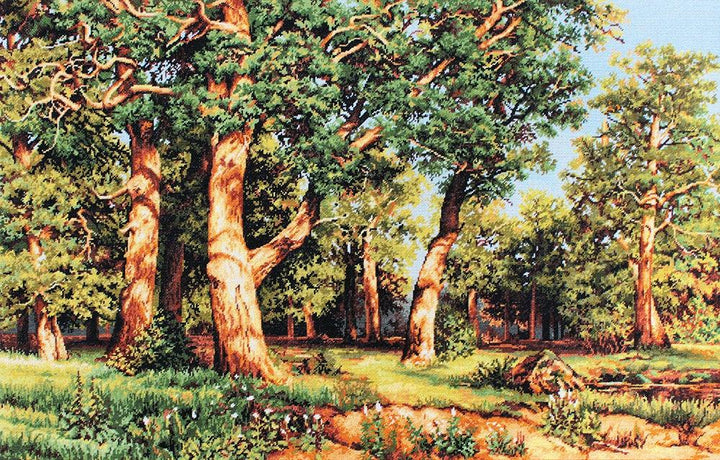 The Oak Grove B476L Counted Cross-Stitch Kit