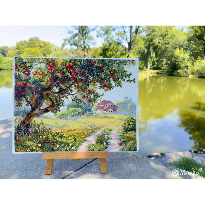 The Old Apple Tree K-255 Counted Cross-Stitch Kit