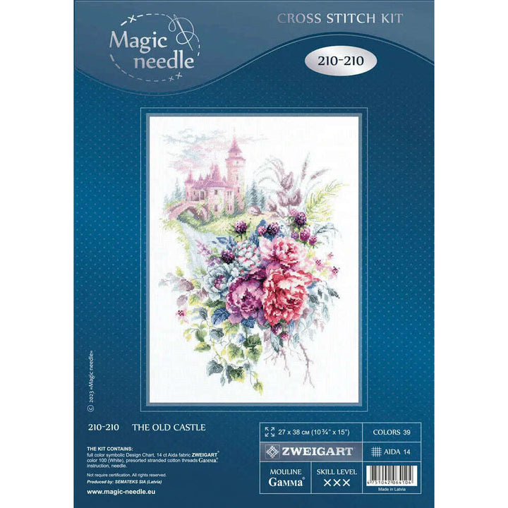 The Old Castle 210-210 Counted Cross-Stitch Kit